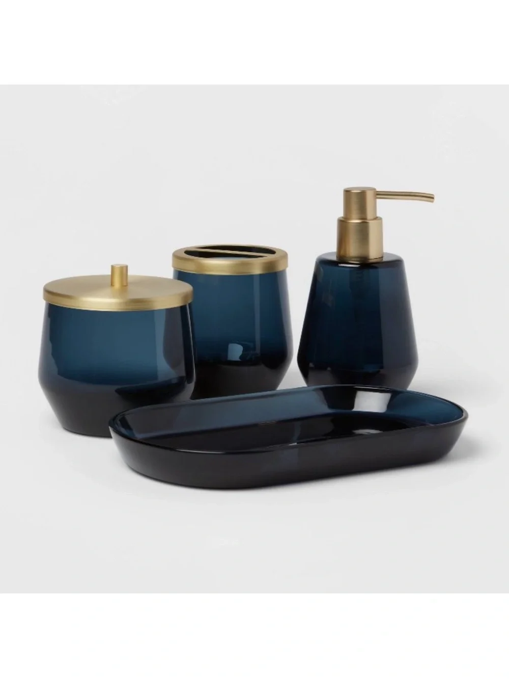 Threshold 4pc Bath Coordinates Set Blue